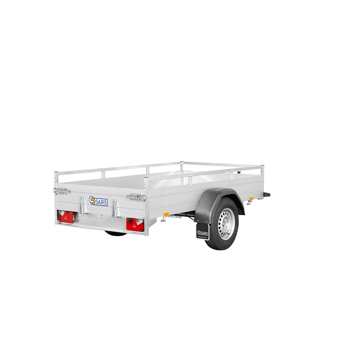 Aanhangwagen plateauwagen klein (enkel as) 1