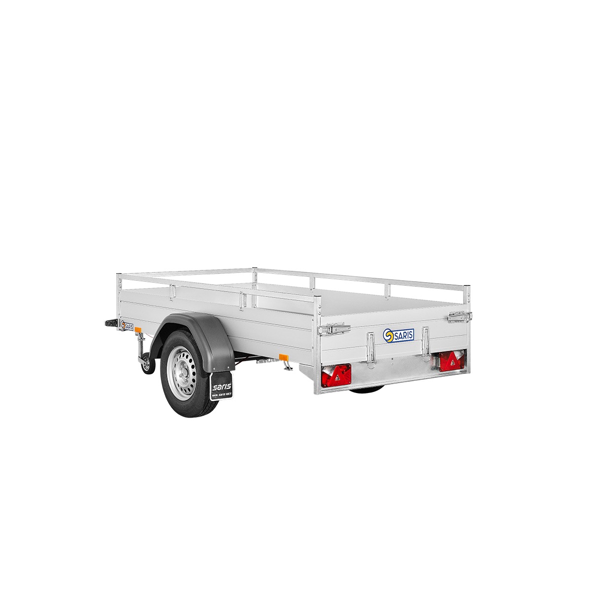 Aanhangwagen plateauwagen klein (enkel as) 5
