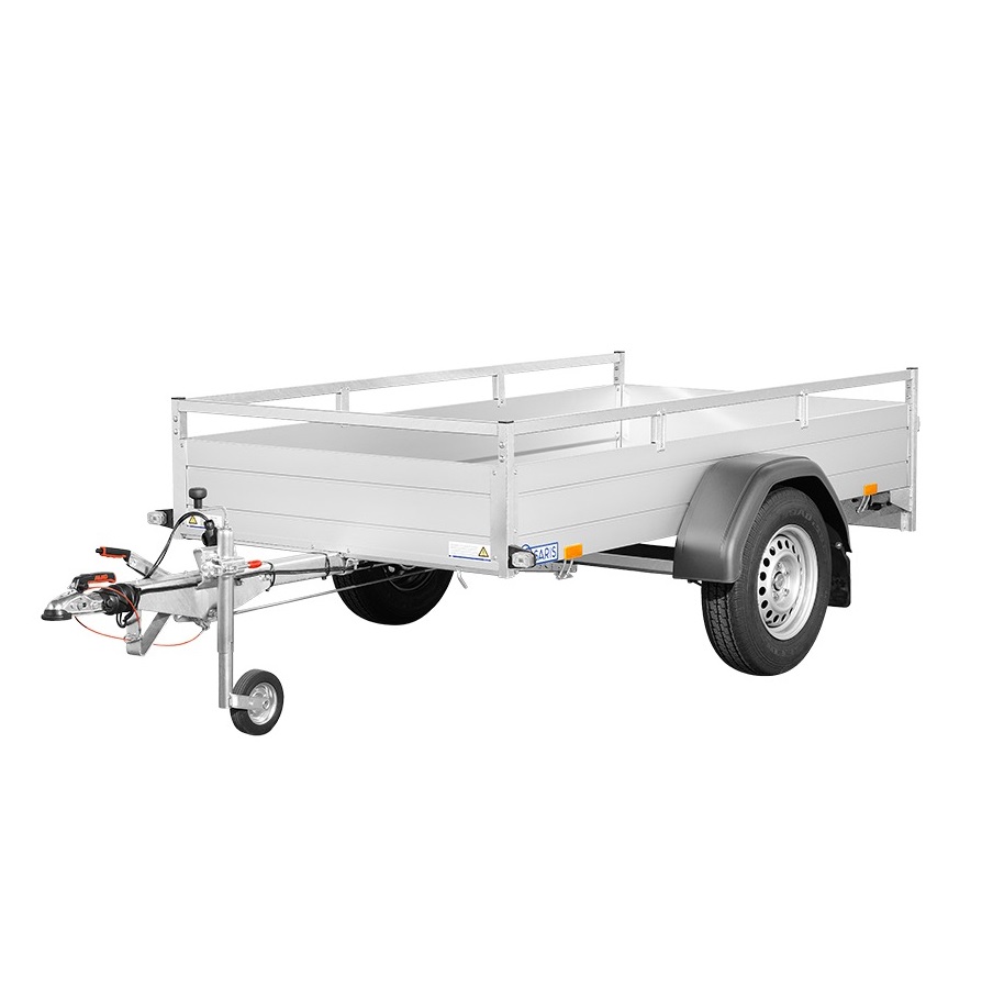 Aanhangwagen plateauwagen klein (enkel as)